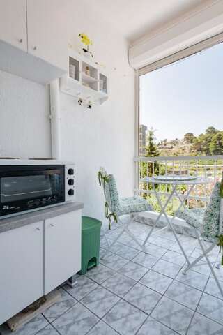 Апартаменты Studio Apartment Irena Сутоморе Апартаменты-студио с видом на море-2